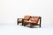 Danish Leather Armchair & Lounge Chair by Carl Straub, 1960s, Image 3