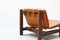 Danish Leather Armchair & Lounge Chair by Carl Straub, 1960s 9