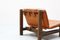 Danish Leather Armchair & Lounge Chair by Carl Straub, 1960s, Image 9