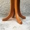 Danish Solid Teak Stool with Curved Legs, 1960s 2