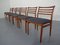 Esszimmerstühle aus Teak von Erling Torvits für Sorø Stolefabrik, 1960er, 6er Set 1