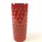 Rote italienische Mid-Century Vase von Alvino Bagni für Bagni, 1960er 2