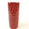 Vase Mid-Century Rouge par Alvino Bagni pour Bagni, Italie, 1960s 2