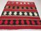 Red and Black Turkish Kilim Rug, 1940s 3