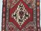 Tappeto Kilim rosso, Turchia, anni '50, Immagine 8