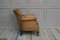 Antique Leather Lounge Chair, Image 3