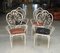 Vintage Lacquered Iron Garden Chairs, 1960s, Set of 4 9