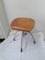 Vintage German Four-Legged Adjustable Stool, 1950s 2