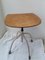 Tabouret Ajustable à 4 Pieds Vintage, Allemagne, 1950s 6