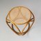 Mid-Century Bentwood and Rattan Circular Stool, 1960s, Image 3