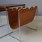 Rosewood Nesting Tables with Leather Magazine Holder from Brabantia, 1960s, Image 8