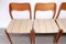 Danish Model 71 Teak Dining Chairs by Niels Otto Møller for JL Moller, 1970s, Set of 6 4