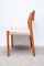 Danish Model 71 Teak Dining Chairs by Niels Otto Møller for JL Moller, 1970s, Set of 6, Image 7