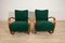 H-269 Lounge Chairs by Jindřich Halabala for UP Závody, 1950s, Set of 2 2