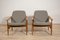 Czech Grey Armchairs from TON, 1960s, Set of 2 2