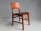 Danish Modern Teak Chairs on Oak Legs by Ib Kofod Larsen, 1960s, Set of 6, Image 1