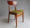 Scandinavian Modern Teak Chair on Oak Legs by Henning Kjærnulf for Bruno Hansen, 1950s, Set of 6, Image 1