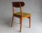 Scandinavian Modern Teak Chair on Oak Legs by Henning Kjærnulf for Bruno Hansen, 1950s, Set of 6 3