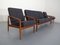 Paper Knife Armchairs & Sofa Set by Kai Kristiansen for Magnus Olesen, 1960s, Image 3