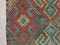 Tappeto Kilim tribale, Turchia, anni '50, Immagine 6