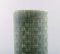 Glazed Geometric Pattern Ceramic Luna Vase from Rörstrand, 1960s 4