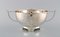 Modernist Silver Bowl on Foot from Henry Wilkinson, 1920s 1