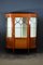 Antique Edwardian Inlaid Display Cabinet, Image 1