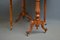 Antique Victorian Sutherland Burr Walut Foldable Dining Table 2