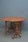 Antique Victorian Sutherland Burr Walut Foldable Dining Table 1