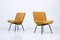 Finnish Lehti Easy Chairs by Carl Gustaf Hiort af Ornäs for Puunveisto - Oy, 1950s, Set of 2 1
