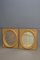 Specchi da parete antichi in legno dorato, set di 2, Immagine 11