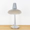 Lámpara de mesa vintage gris, años 60, Imagen 4
