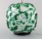 Vintage Dark Green and White Glass Table Lamp from Holmegaard, 1960s, Image 4