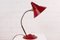Lampada da scrivania Hexenhut rossa di HELO Leuchten, anni '50, Immagine 4