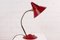 Red Wine Hexenhut Desk Lamp from HELO Leuchten, 1950s, Image 4