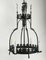 Antique Gothic Style Hanging Lamp, Image 1