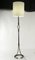 Wrought Iron and Leather Floor Lamp, 1960s 2
