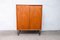 Small Teak Cabinet with Sliding Doors, 1960s 1