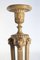 Antiker Napoleon III Ständer aus vergoldetem & geschnitztem Holz 3