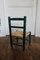 Vintage Straw & Wooden Children's Chair 2