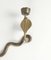 Aplique de bronce en forma de cobra, años 60, Imagen 2
