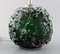 Round Dark Green and Clear Glass Table Lamp from Holmegaards, 1960s, Image 6