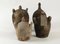 Antike Flaschen aus Terrakotta, 4er Set 1