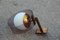 Round Mid-Century Acrylic Glass & Brass Wall Sconces from Stilux Milano, 1960s, Set of 2, Image 1