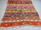 Large Colorful Vintage Turkish Kilim Rug, 1950s 3