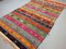 Large Colorful Vintage Turkish Kilim Rug, 1950s, Image 4