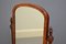 Espejo de tocador victoriano antiguo de caoba, Imagen 7