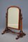 Antique Early Victorian Mahogany Dressing Mirror 1