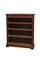 Victorian Walnut Open Bookcase 1