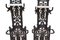 Victorian Cast Iron Hall Stands, Set of 2 12